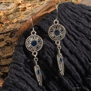 Boho Feather Earrings